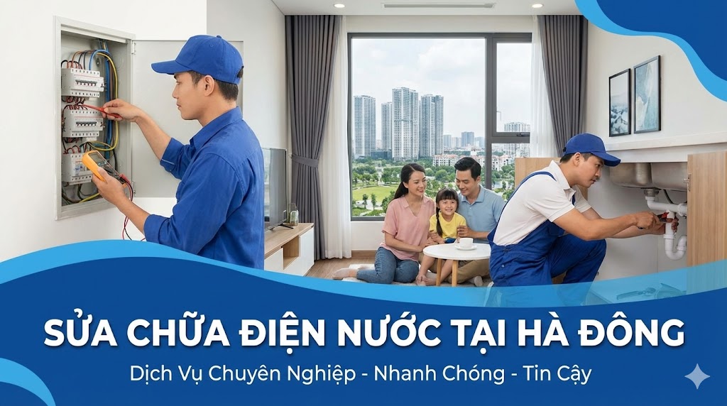 Sửa chữa điện nước tại Hà Đông giá rẻ【Gọi 0358 107 856】