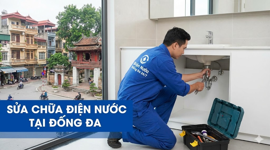 Sửa chữa điện nước tại quận Đống Đa uy tín, chuyên nghiệp