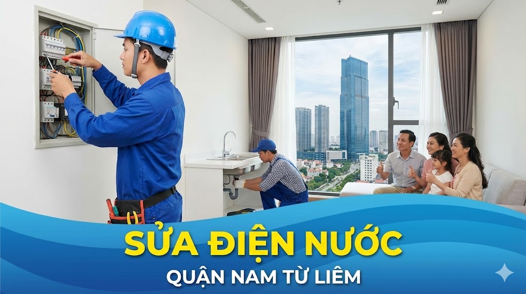 Sửa chữa điện nước tại quận Nam Từ Liêm