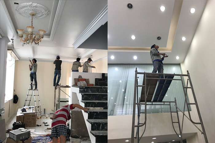 Thi công điện nước nhà phố