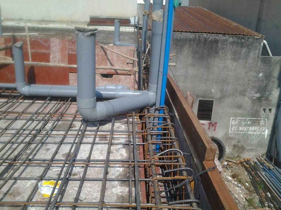 Thi công phần nước