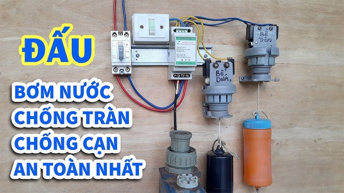 Cách lắp phao điện chống tràn, tự ngắt cho bồn nước 【Xem Video】