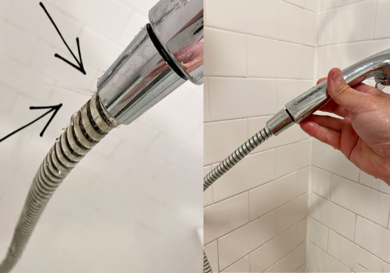 Xử lý vòi hoa sen bị rỉ nước đơn giản tại nhà 【Xem Video】